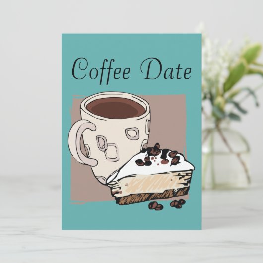 Invitation Date du café (Debout devant)