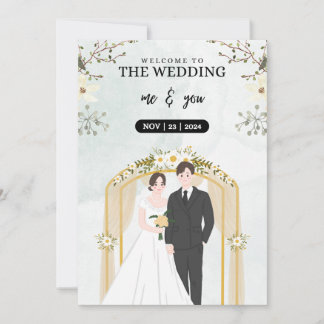 Invitation Date du mariage