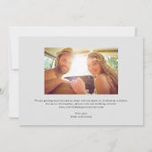 Invitation Date mémorable Couleur modifiable Enregistrer La C (Dos)