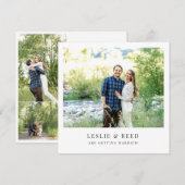 Invitation Date minimale de sauvegarde (Devant / Derrière)