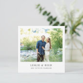 Invitation Date minimale de sauvegarde (Debout devant)