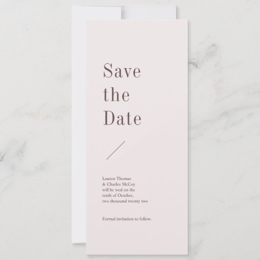 Invitation Date moderne romaine de sauvegarde (Devant)