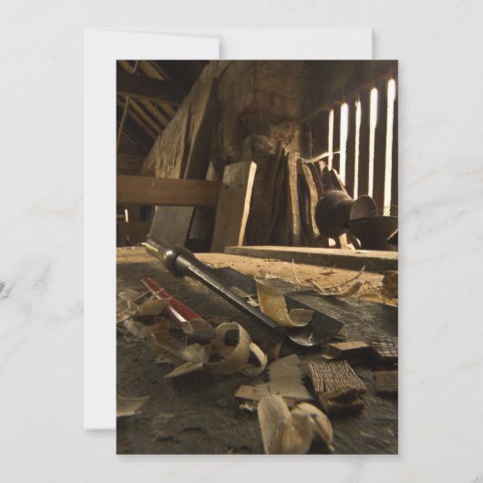 Invitation d'ateliers de charpentiers occupés (Devant)