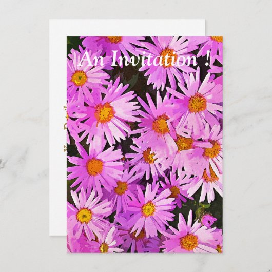 INVITATION DATES (Devant / Derrière)