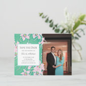 Invitation Dates de mariage à venir de Tori (Debout devant)