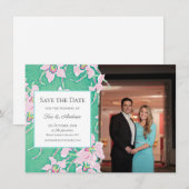 Invitation Dates de mariage de Tori à retenir (Devant / Derrière)