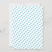 Invitation Dauphin thème Anniversaire de enfant animal marin (Dos)