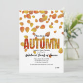 Invitation d'automne (Debout devant)