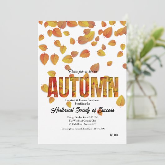 Invitation d'automne (Debout devant)