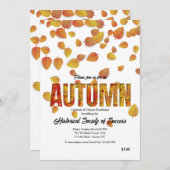 Invitation d'automne (Devant / Derrière)