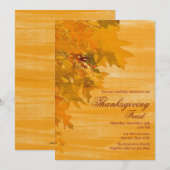 Invitation d'automne (Devant / Derrière)