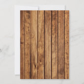 Invitation d'automne Floral Harvest Automne (Dos)