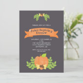 Invitation D'automne Pomme | Dîner de Friendsgiving (Debout devant)