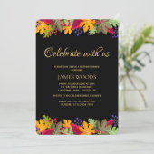 Invitation d'Automne Vibrant (Debout devant)