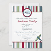 Invitation d'avion 5x7 (Devant)