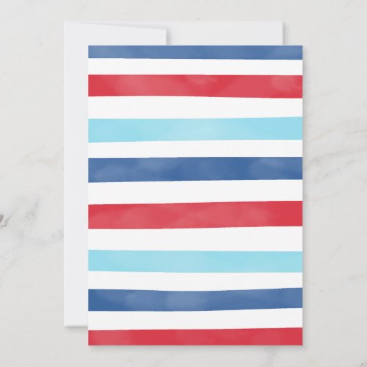 Invitation d'avion modifiable (Dos)