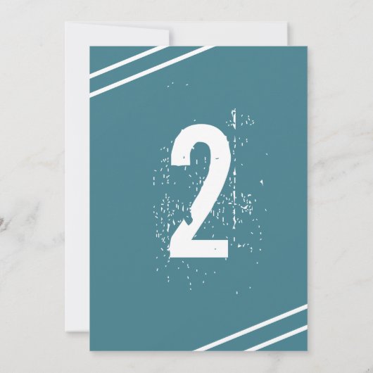 Invitation d'avion vintage 2e anniversaire (Dos)