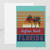 Invitation daytona beach floride   (Devant / Derrière)