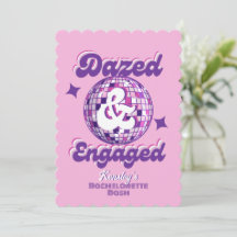 Dazed & Engagé Dernière Disco Bachelorette Party