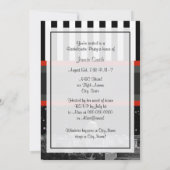 Invitation DC Skyline Blk Wht Strp Red Kiss Bachelorette (Dos)