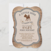 Invitation de 1er Anniversaire (Devant)