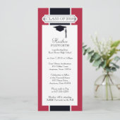 Invitation de 20xx Graduation - Personnaliser (Debout devant)