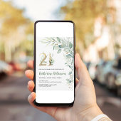 invitation de 21e anniversaire pour son anniversai