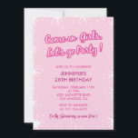 Invitation de 28 ans Elegant Simple Girly<br><div class="desc">Invitation de 28 ans Elegant Simple Girly Venez Filles,  Allons faire la fête !</div>