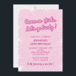 Invitation de 28 ans Elegant Simple Girly<br><div class="desc">Invitation de 28 ans Elegant Simple Girly Venez Filles,  Allons faire la fête !</div>