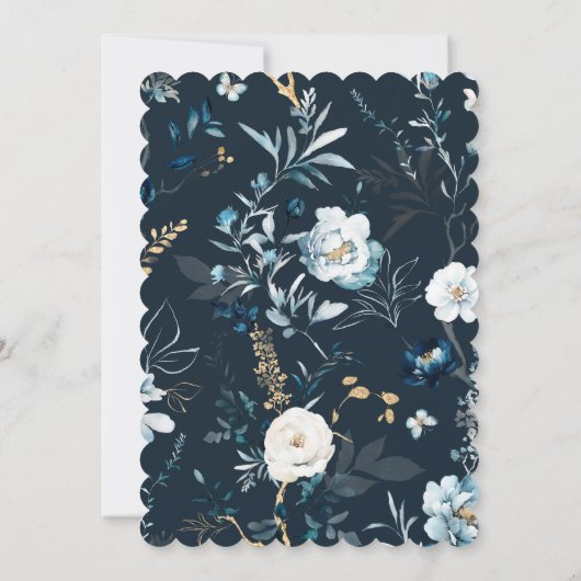 Invitation de 40 Ans Femme Invitation (Dos)