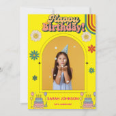 Invitation de anniversaire élégante | Fête chic (Devant)
