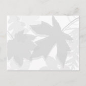 Invitation de automne - Carte postale (Dos)
