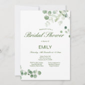Invitation de babille de mariage modifiable Eucaly (Devant)