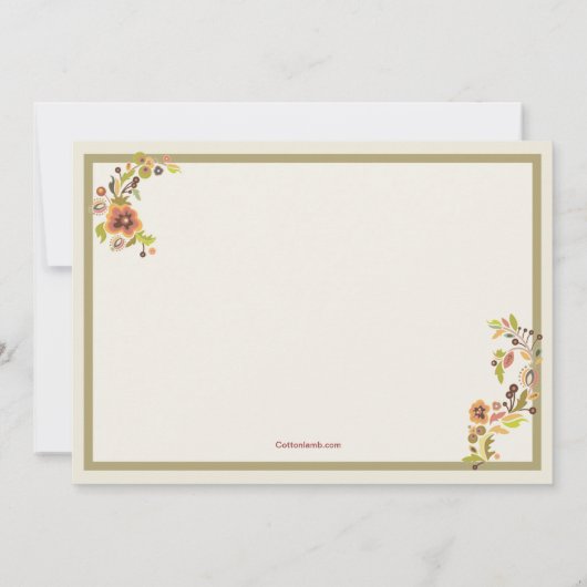 Invitation de Babushka Dolls (Dos)