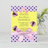 Invitation de baby shower (Debout devant)