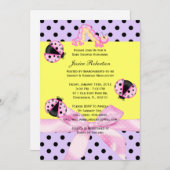 Invitation de baby shower (Devant / Derrière)