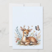 Invitation de Baby shower (Dos)