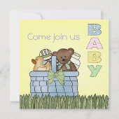 Invitation de baby shower (Devant)