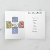 Invitation de baby shower (Intérieur)