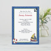 Invitation de Baby shower 5x7 (Debout devant)