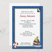 Invitation de Baby shower 5x7 (Devant / Derrière)