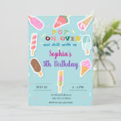 Invitation de Baby shower à ballon à air chaud d'a (Debout devant)