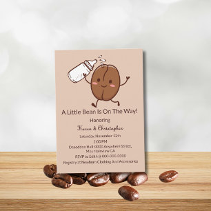 Invitation de baby shower adorable et drôle pour u