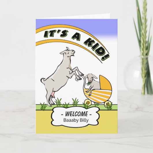 Invitation de Baby shower amusant C’est un enfant (Devant)