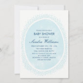 Invitation de baby shower arrosé - Mist (Devant)