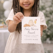 Invitation de Baby Shower Brunch