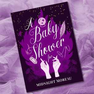 Invitation de Baby shower céleste de cuisine