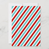 Invitation de baby shower d'avion (Dos)