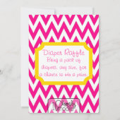 invitation de baby shower de Bande de (Dos)