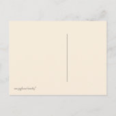 Invitation de Baby shower de bandes (fille) (Dos)